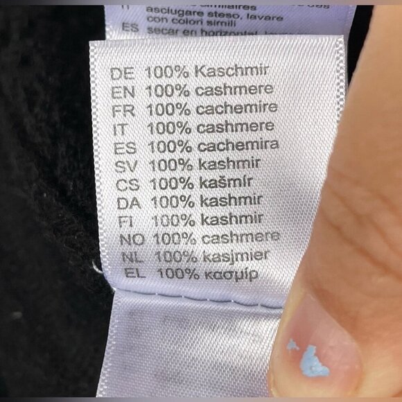 ALLUDE CASHMERE BACK SHEER SWEATER XL - Picture 8 of 9